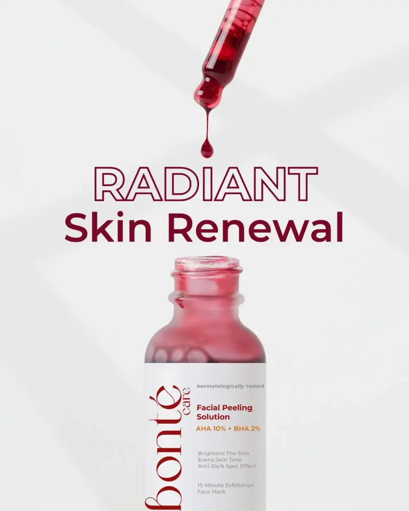 Facial peeling solution  